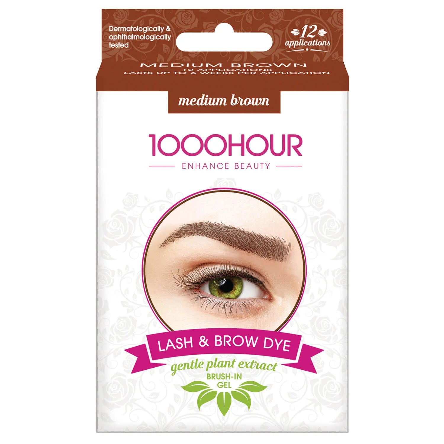 1000 Hour Lash & Brow Dye Kit - Medium Brown