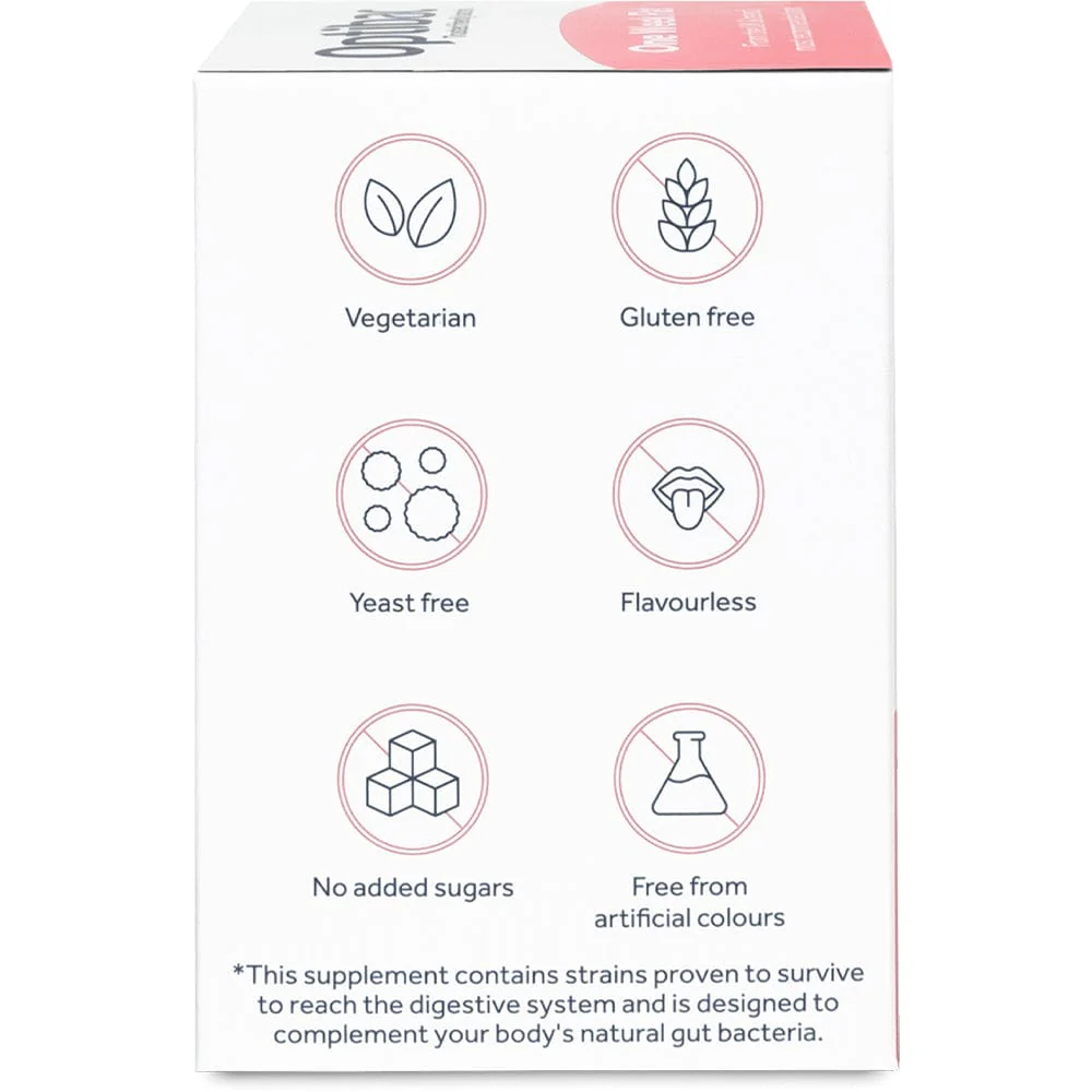 Optibac One Week Flat Digestive Supplement - 7pk