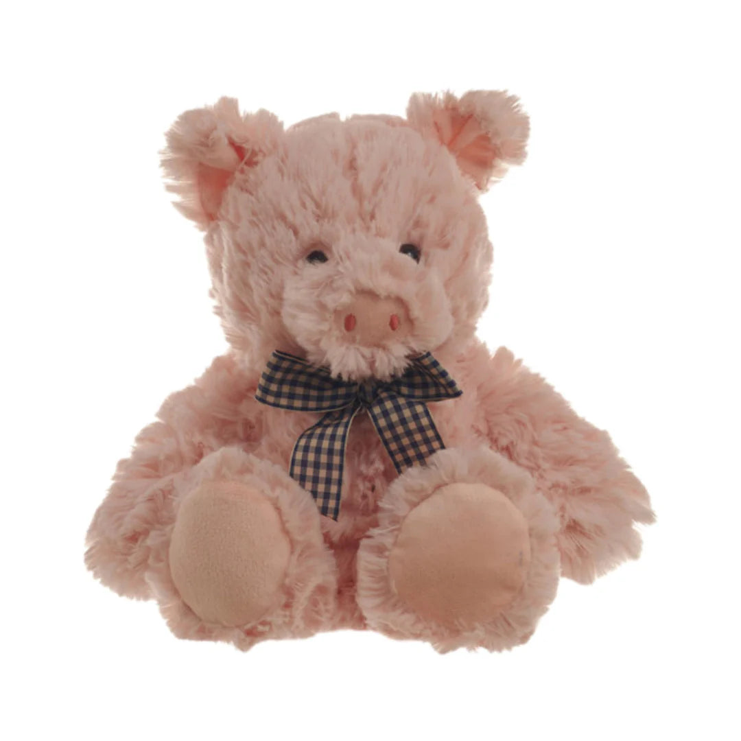 Aroma Home Snuggable Pig Hottie — plush microwavable pig toy with removable warming pouch, ideal gift for babies and toddlers.