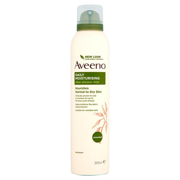 Aveeno Daily Moisturising After Shower Mist With Oat Extract - 200ml