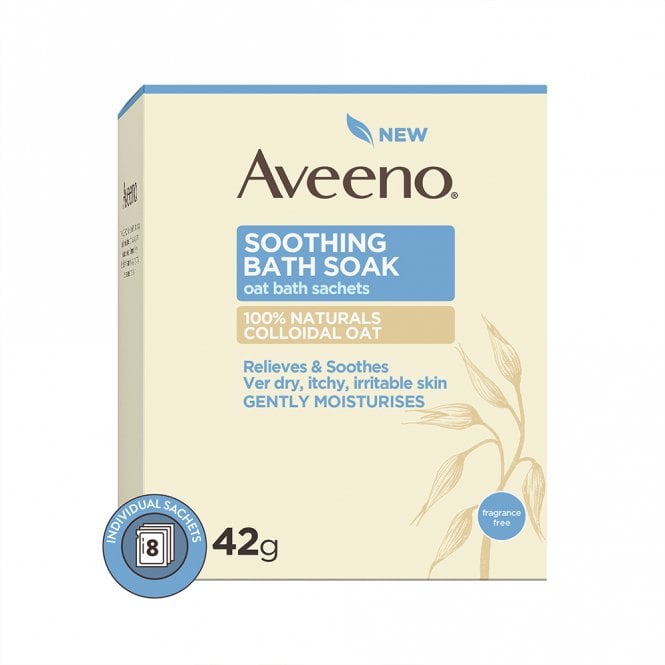 Aveeno Soothing Bath Soak Oat Sachets - 8pk