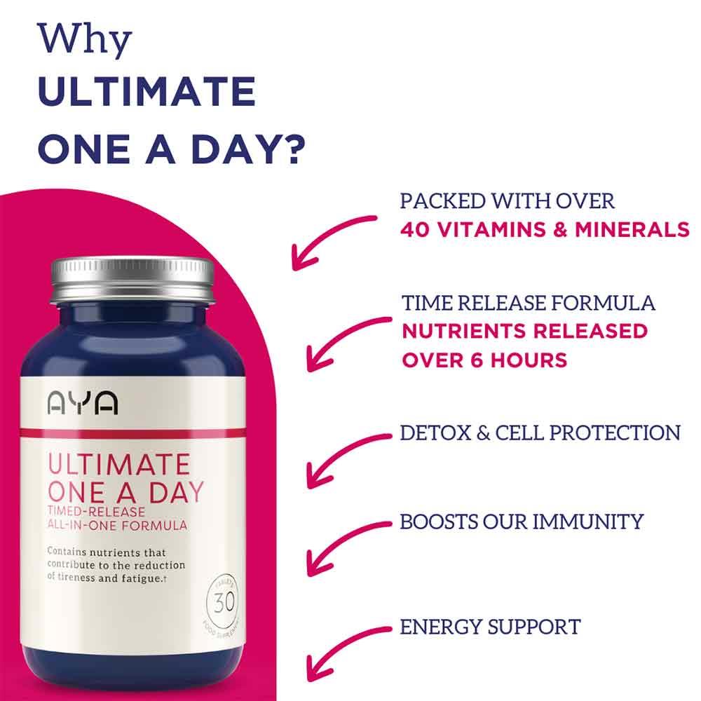 Aya Ultimate One a Day Multivitamin Tablets - 30s