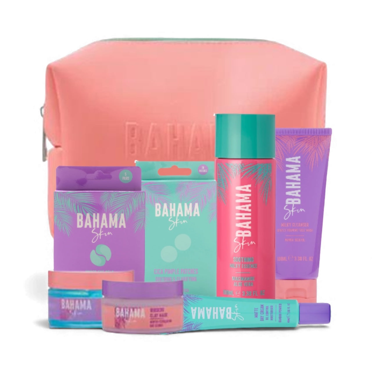 Bahama Starter Collection skincare gift set with all products