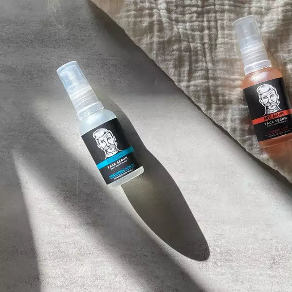 barber pro anti ageing vitamin c and hyaluronic acid serum for men