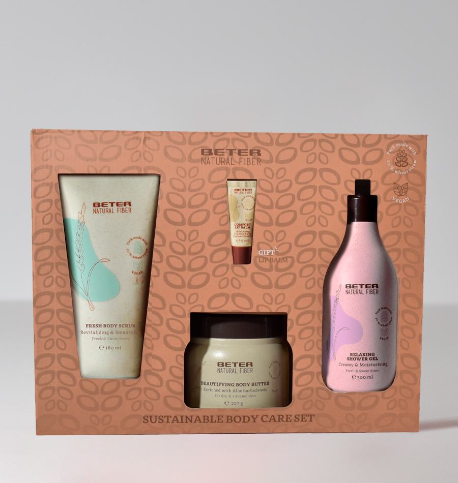 Beter Natural Fiber Sustainable Body Care Set
