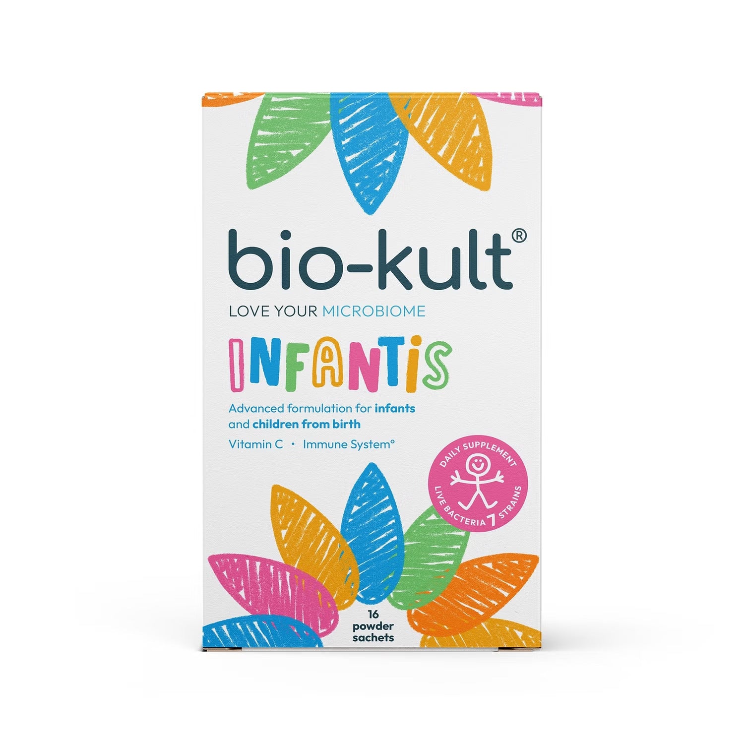 Bio Kult Infantis Probiotics For Babies With Live Bacteria - 16 Pk