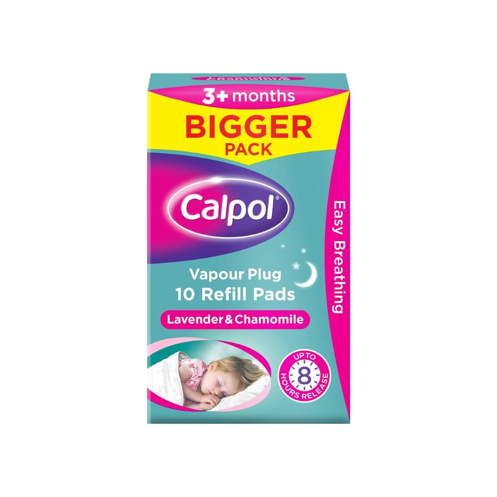 Calpol Vapour Plug Refill bottles compatible with Calpol Vapour Nightlight