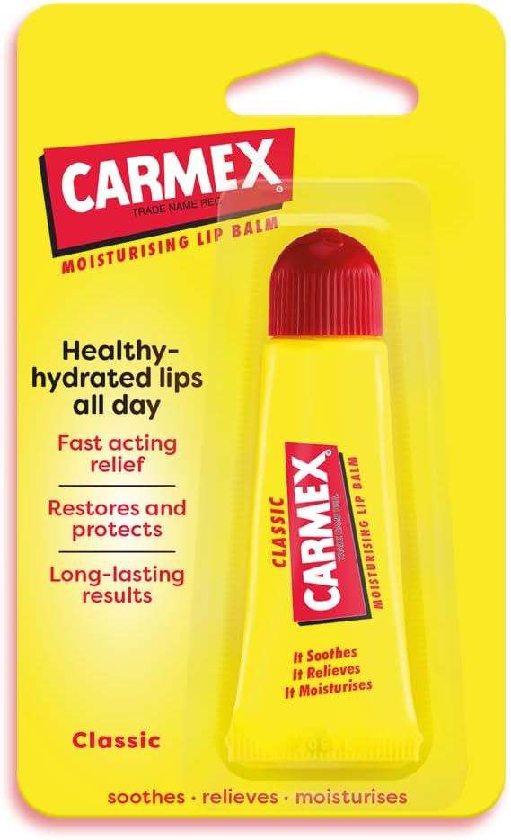 Carmex Classic lip balm tube moisturising lip care