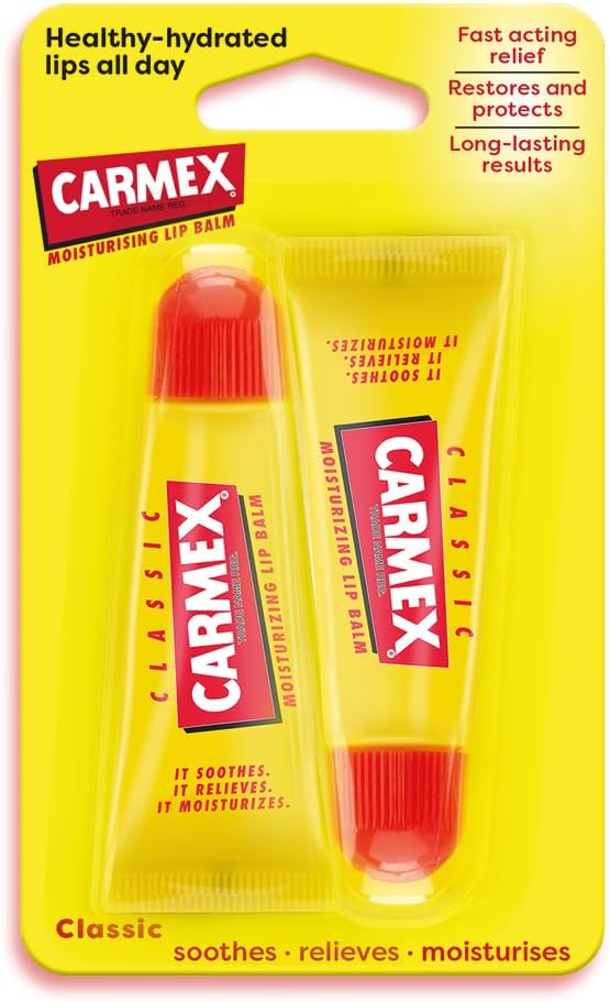 Carmex Classic Moisturising Lip Balm Duo SPF 15
