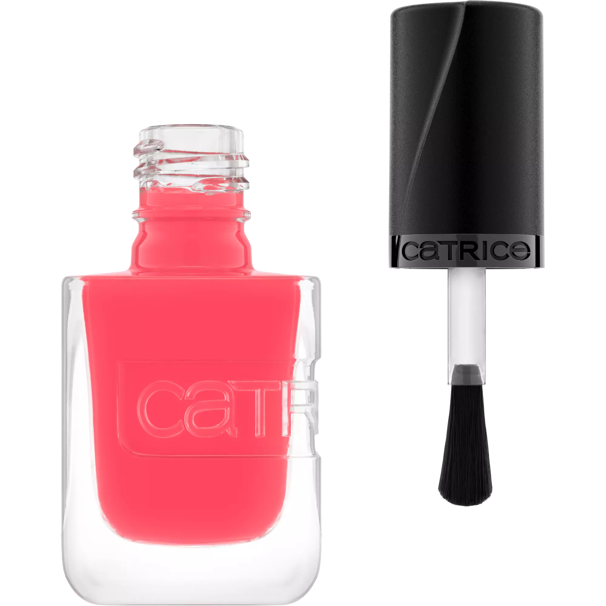 Peachy pink gel-effect polish with applicator – Catrice Peachy Princess