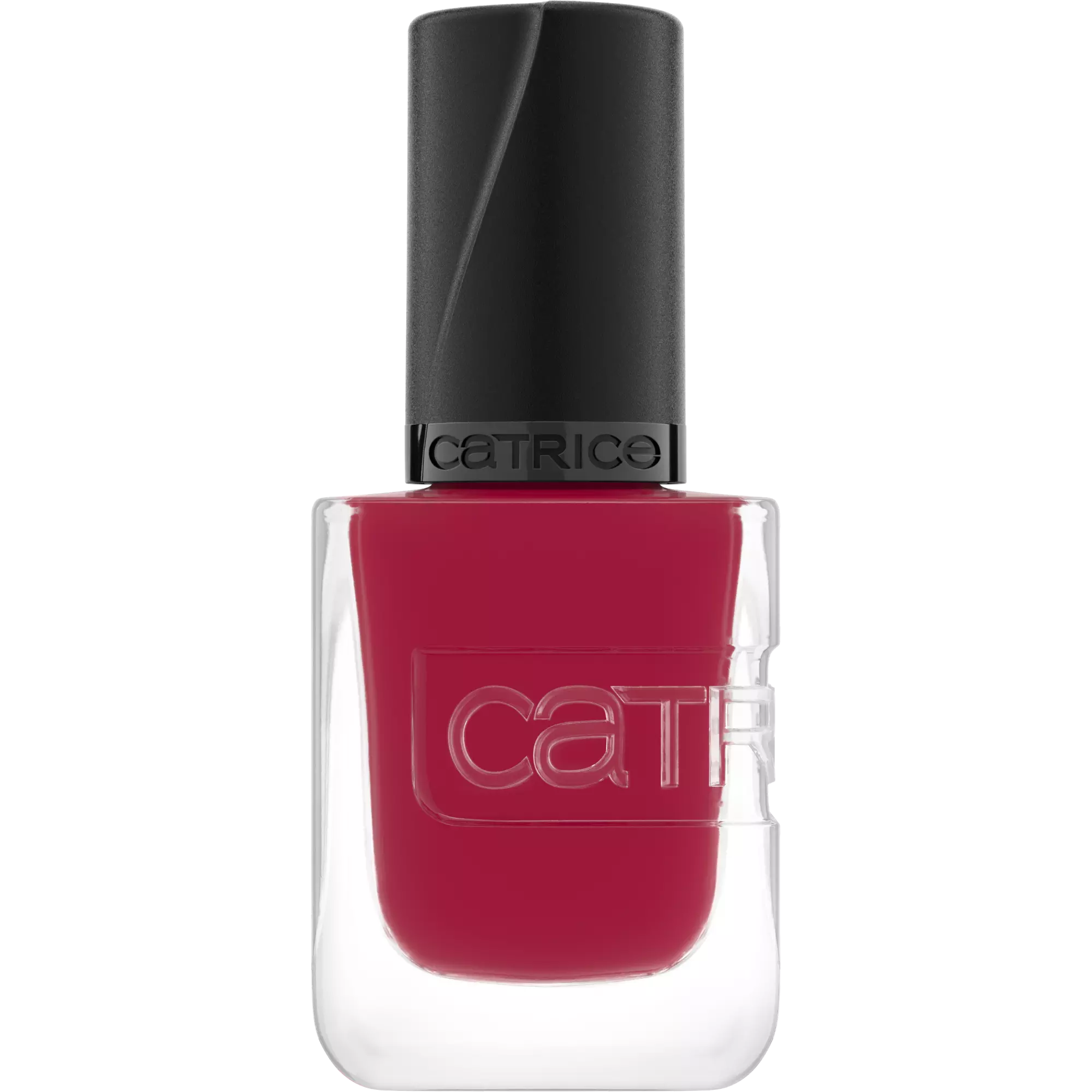 Catrice Gel Affair 020 Raspberry Pie nail polish bottle – bright raspberry pink shade