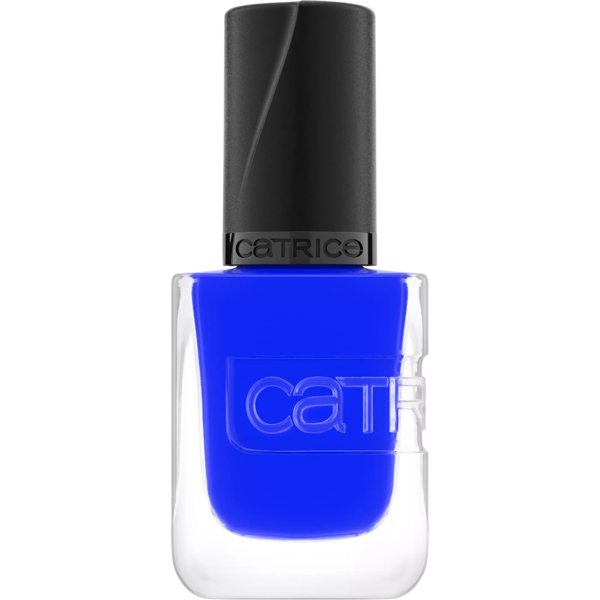 Catrice Gel Affair Nail Lacquer Your Royal Highness vibrant cobalt blue nail polish bottle