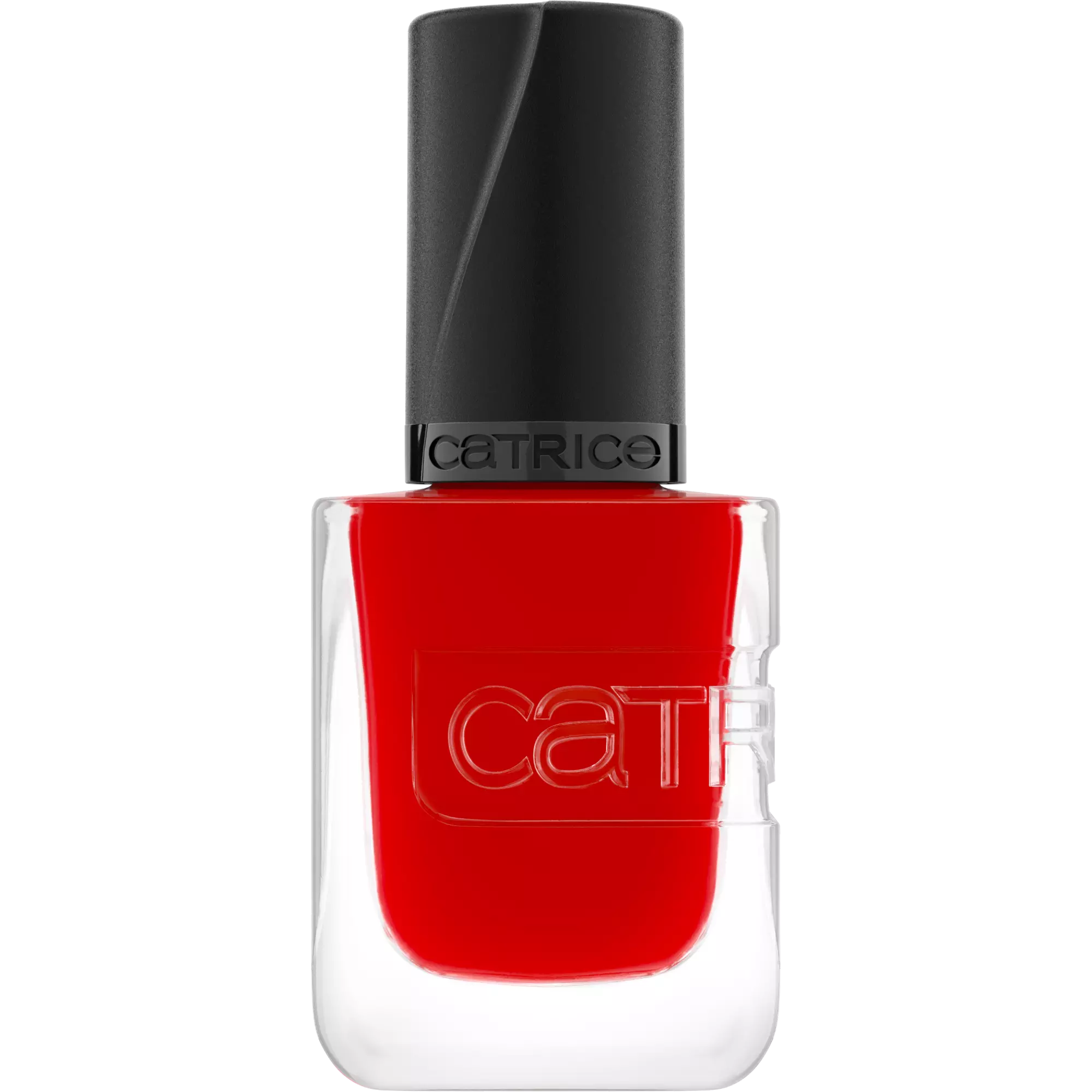 Catrice Gel Affair Nail Lacquer 019 Vive l’Amour – bright red nail polish bottle
