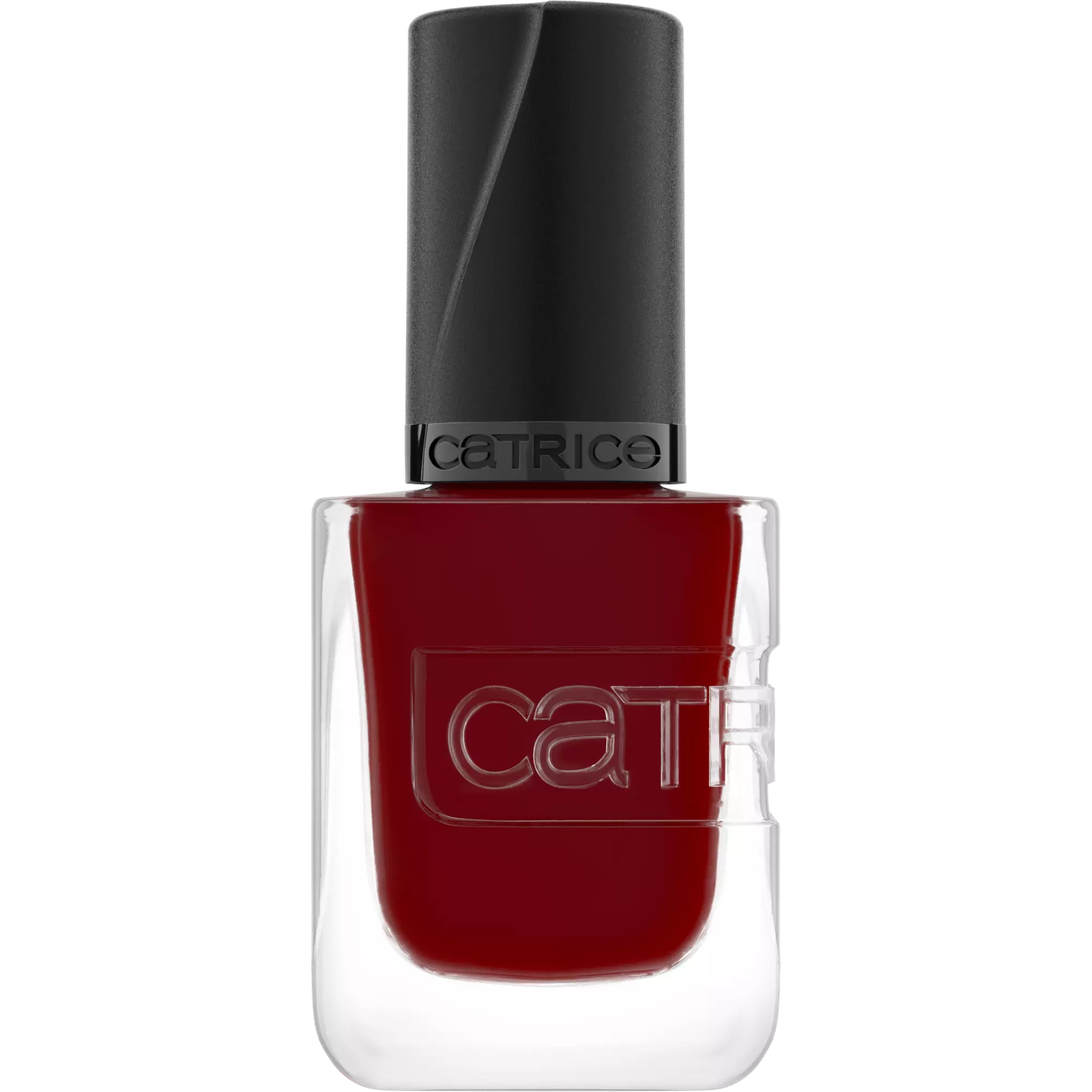 Catrice Gel Affair Nail Lacquer 021 Caught On The Red Carpet Bottle - Dark Wine-Red Gel Nail Polish