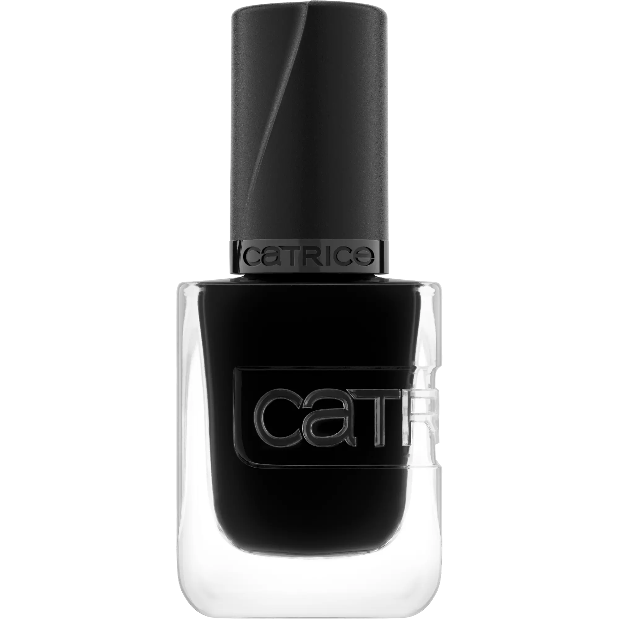 Catrice Gel Affair Nail Lacquer Black To The Roots bottle – vegan long-lasting black nail polish