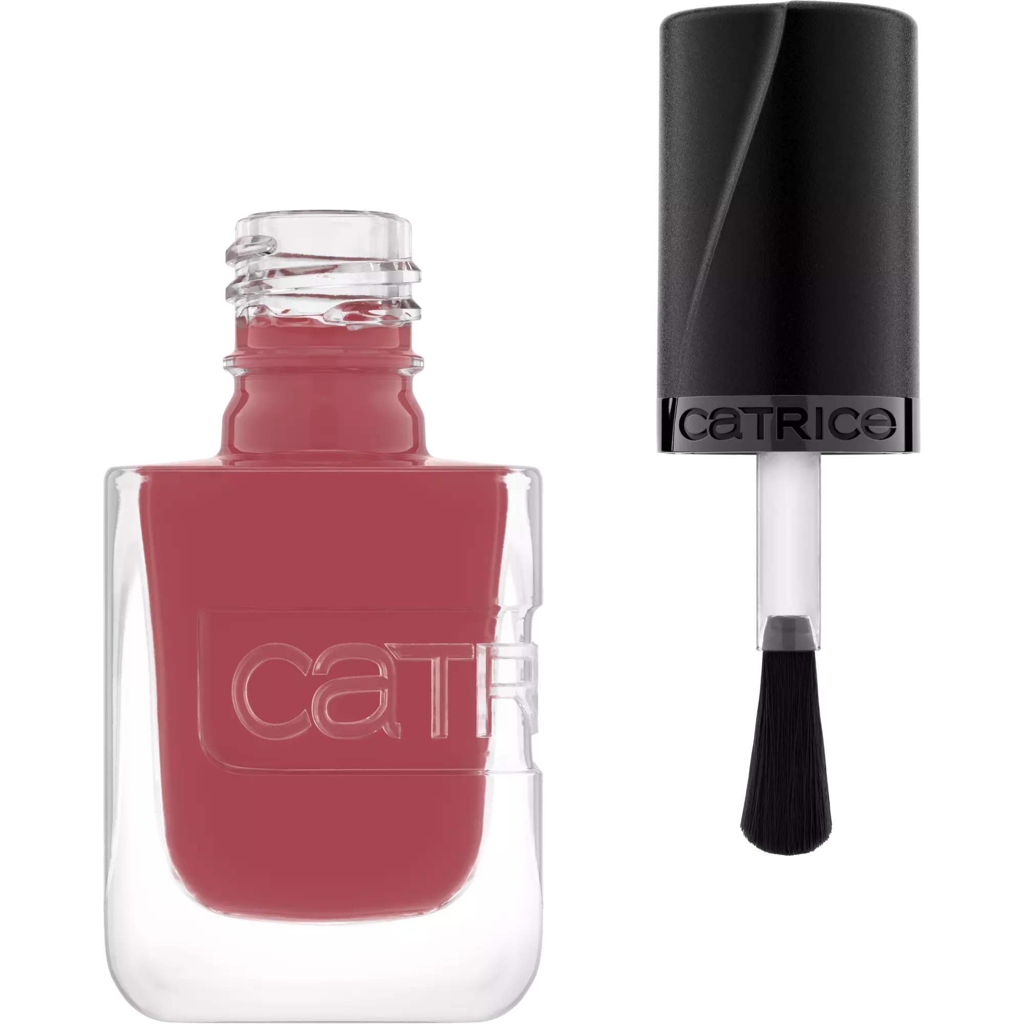 Gel-like mauve nail polish brush – Catrice 007 salon-quality finish