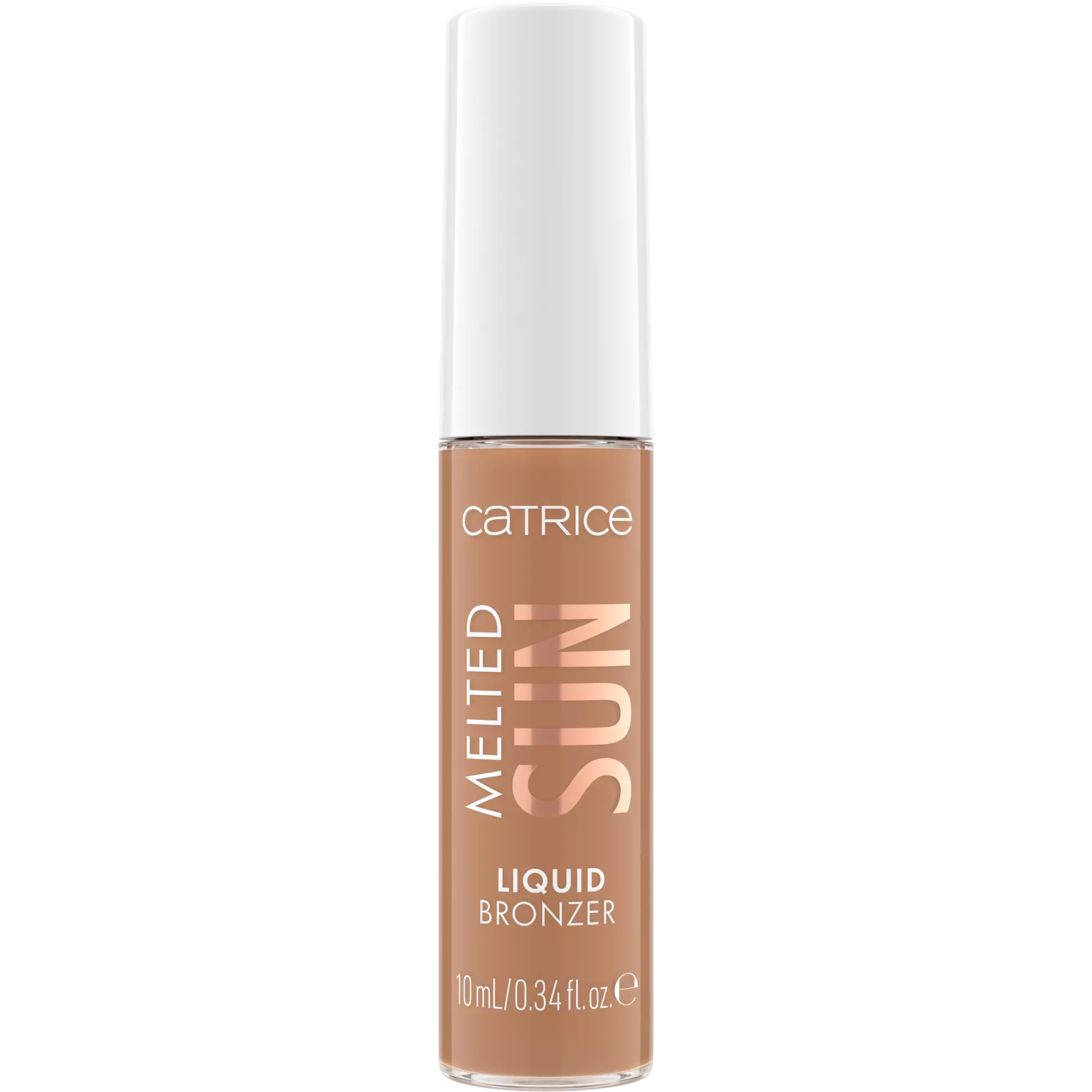 Catrice Melted Sun Liquid Bronzer 015 Sunkissed bottle on white background