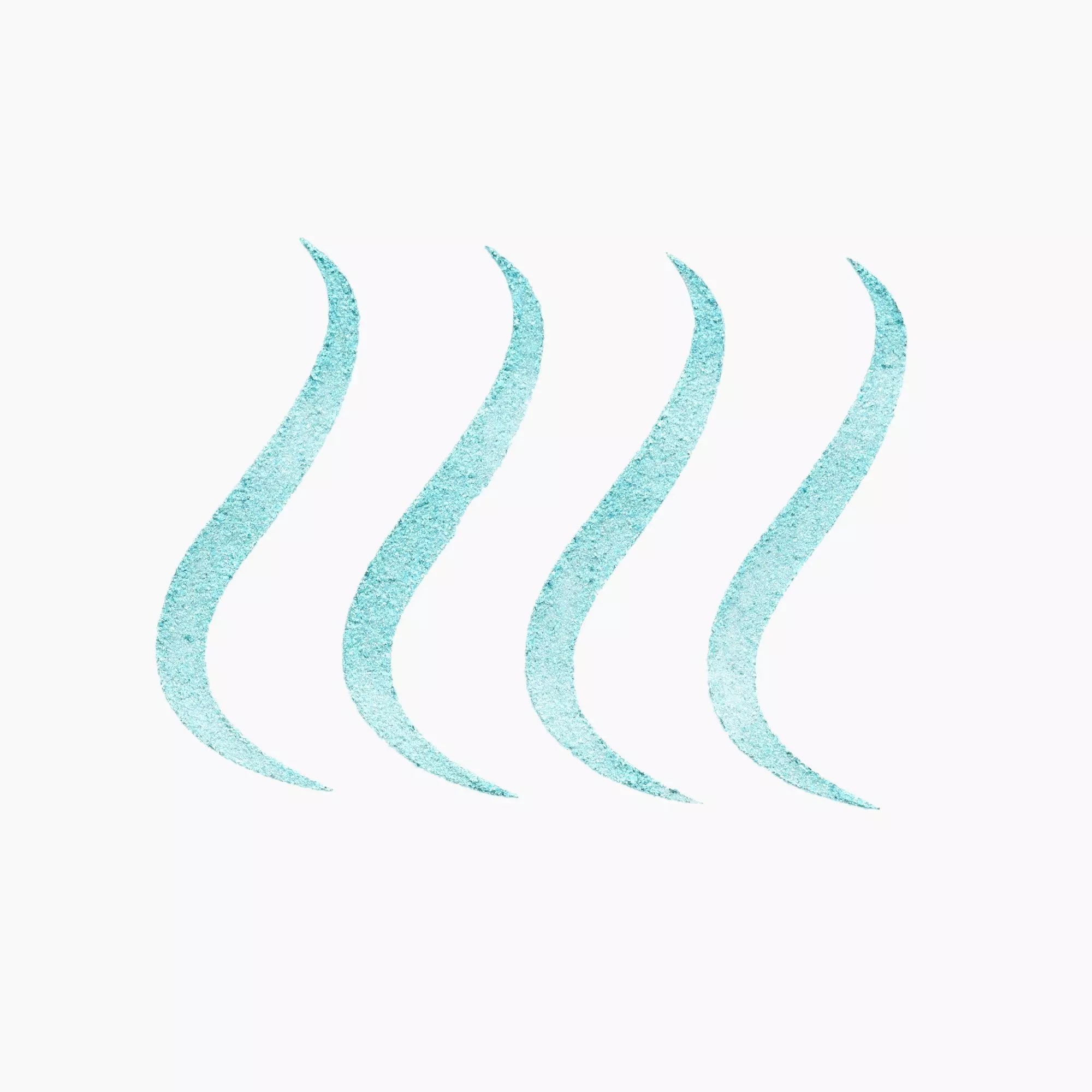 Catrice Cosmic Chrome eyeliner swatches – shimmering blue to purple liquid liner