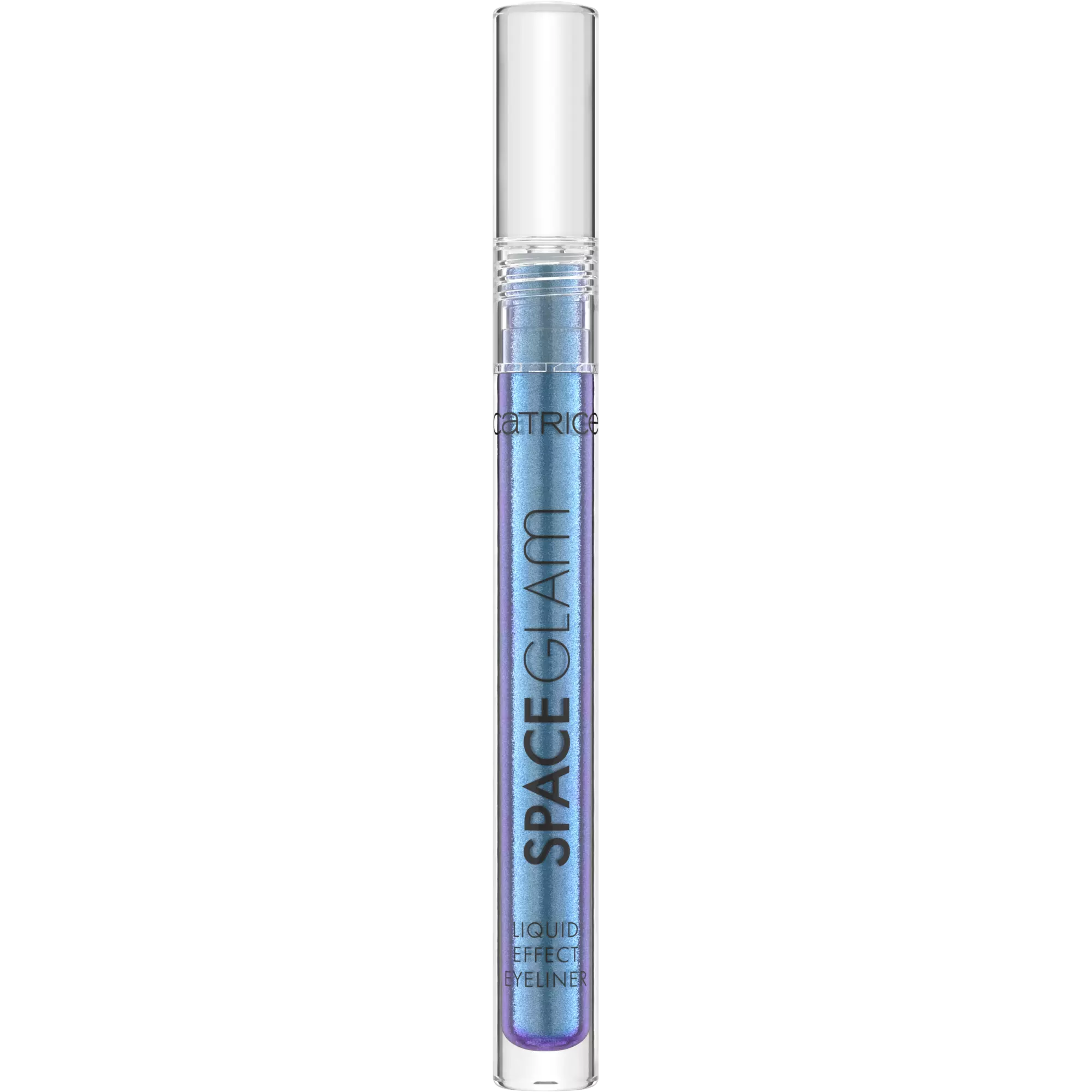 Catrice Space Glam Liquid Eyeliner 030 Cosmic Chrome – chrome blue eyeliner tube