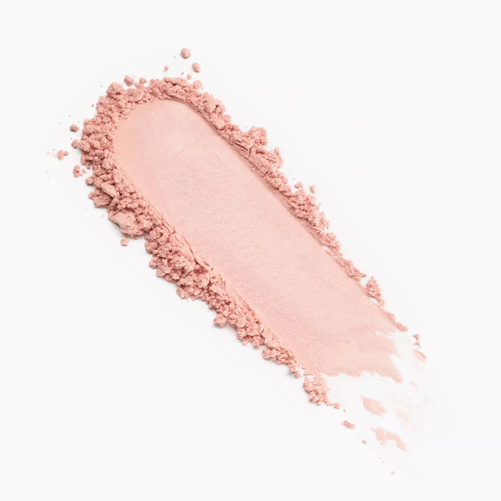 Loose powder swatch of Catrice Under Eye Brightener in Light Rose