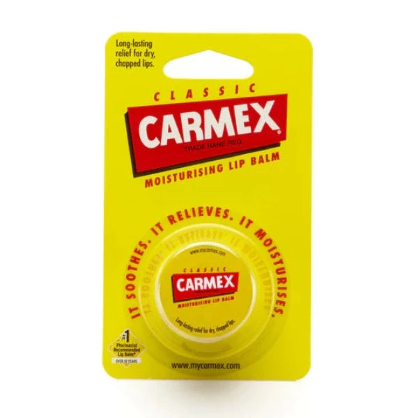 Classic Carmex Moisturising Lip Balm Pot - 7.5g