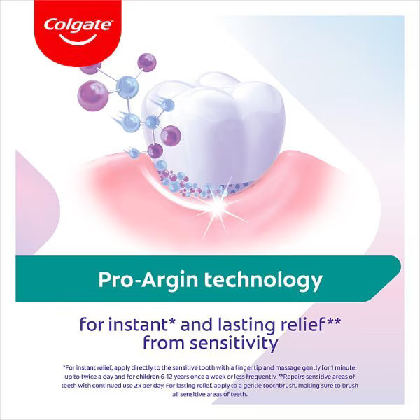 Colgate sensitive toothpaste for enamel repair