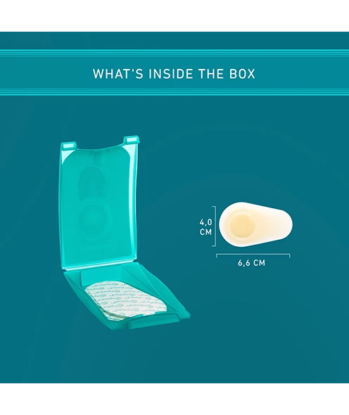 Contents of Compeed Blister Plasters pack illustrated
