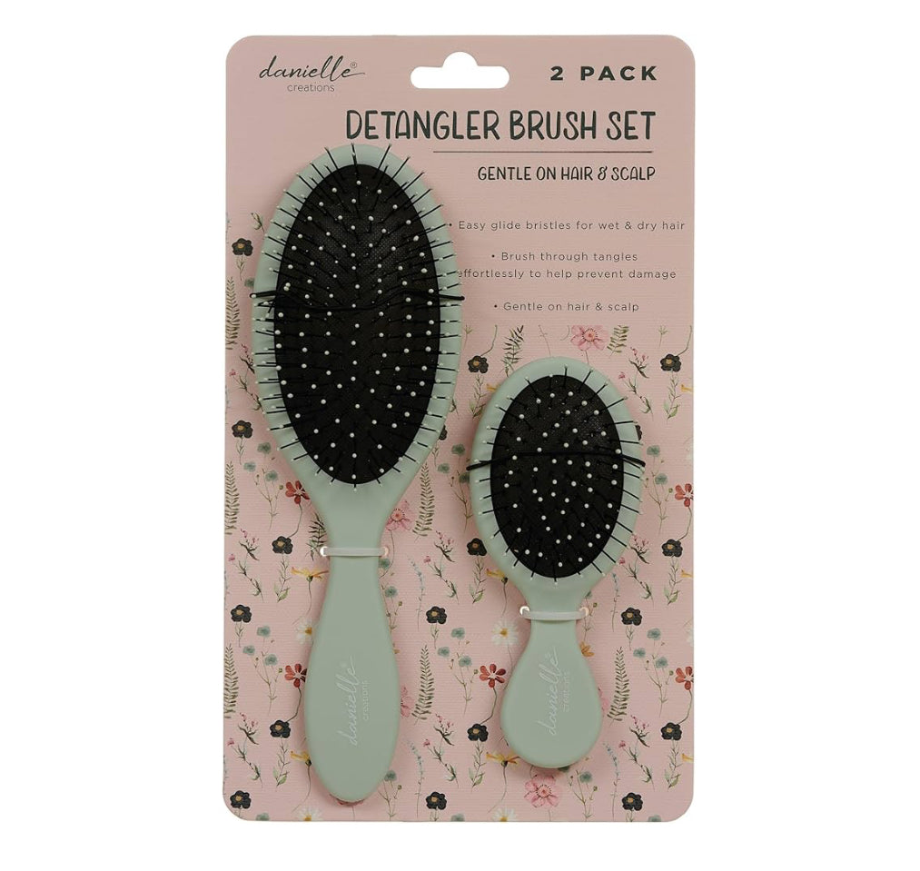 Danielle Creations Detangler Brush Set - 2 pack