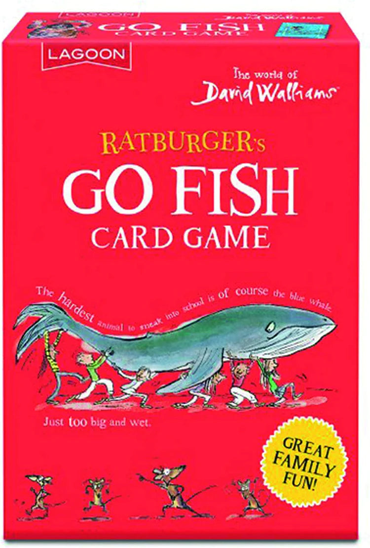 David Walliams Ratburger's Go Fish Card Game