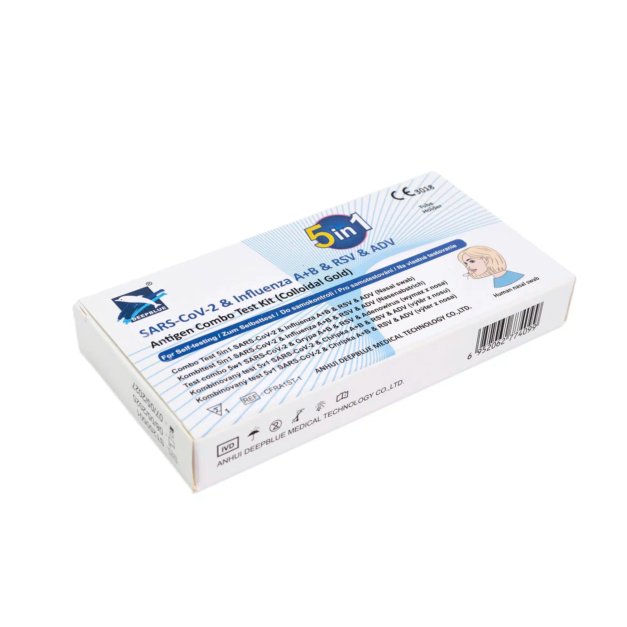 Ballybrack Medical Hall DeepBlue COVID flu RSV adenovirus nasal swab test