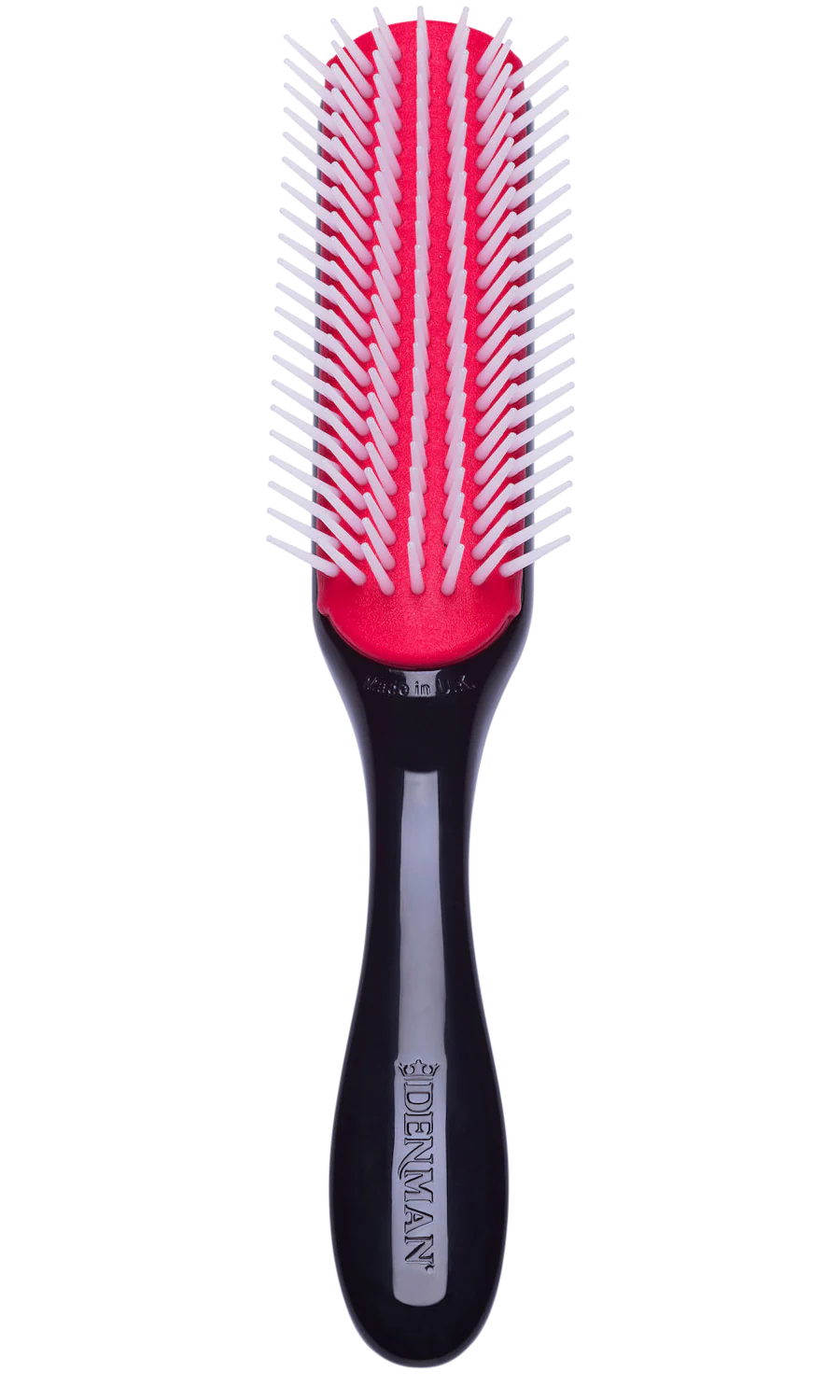 Denman D3 The Original Curl Definer 7 Row Hair Brush - Black