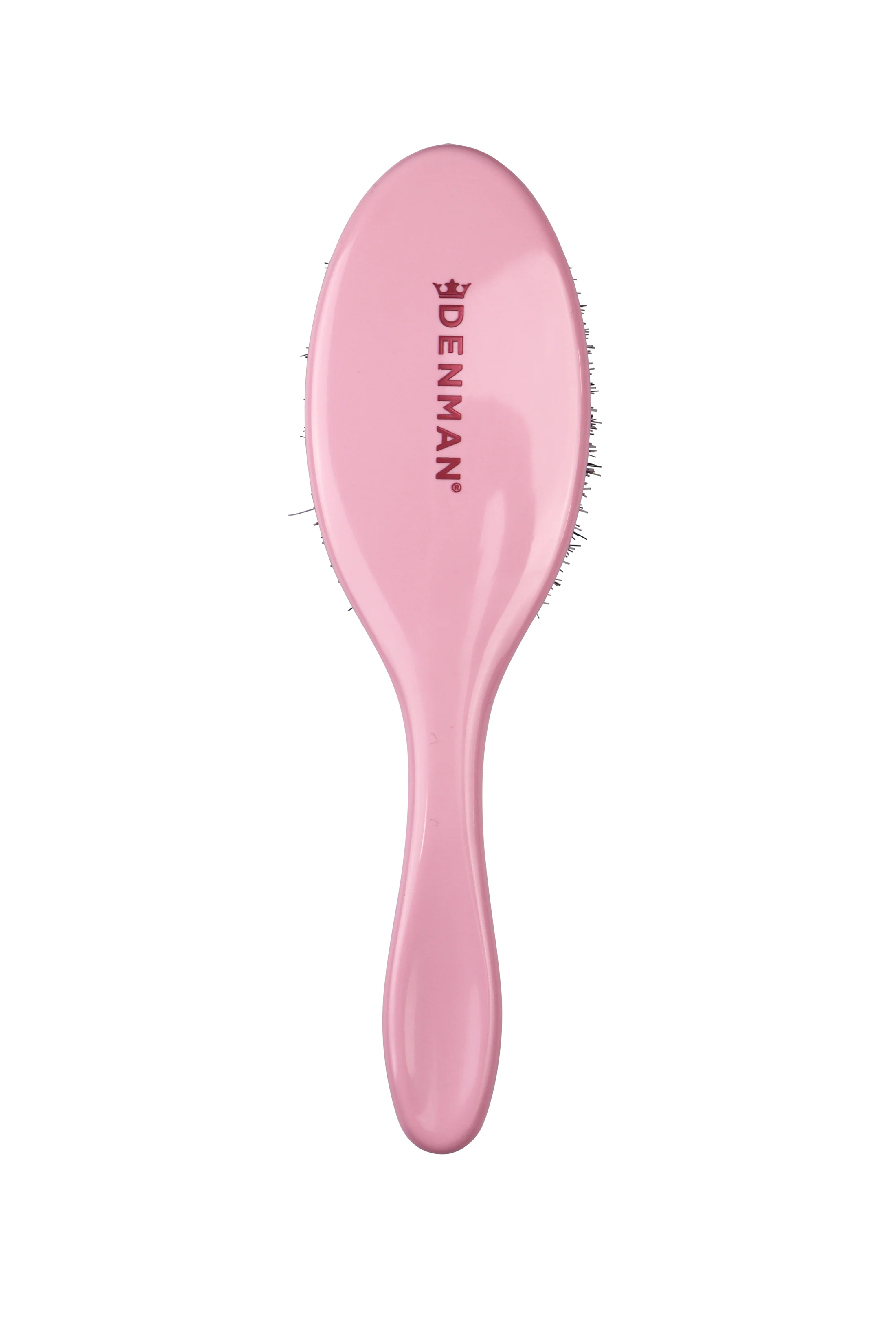 Denman D81 Style & Shine Hair Brush In Pastel Pink