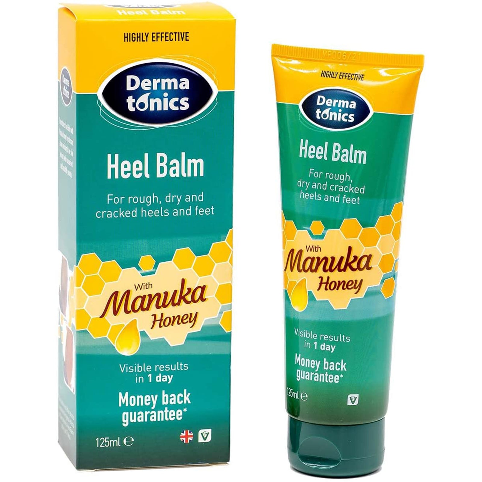 Derma Tonics Heel Balm With Manuka Honey - 70ml