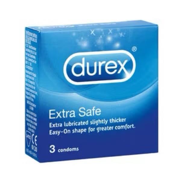 Durex Original Extra Safe Regular Fit Condoms - 3 Pk