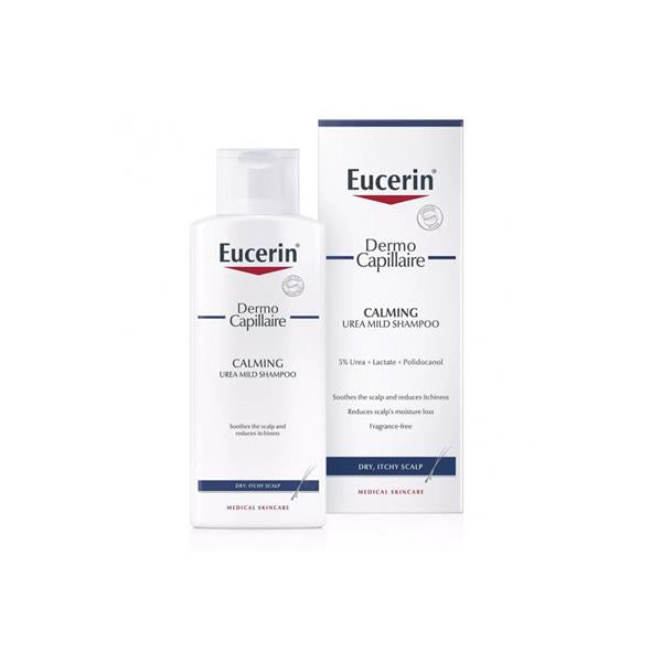 Eucerin Calming 5% Urea Shampoo 250ml – gentle shampoo for dry, itchy scalp