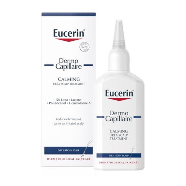 Eucerin Dermocapillaire Calming Urea Dry Itchy Scalp Treatment -100ml