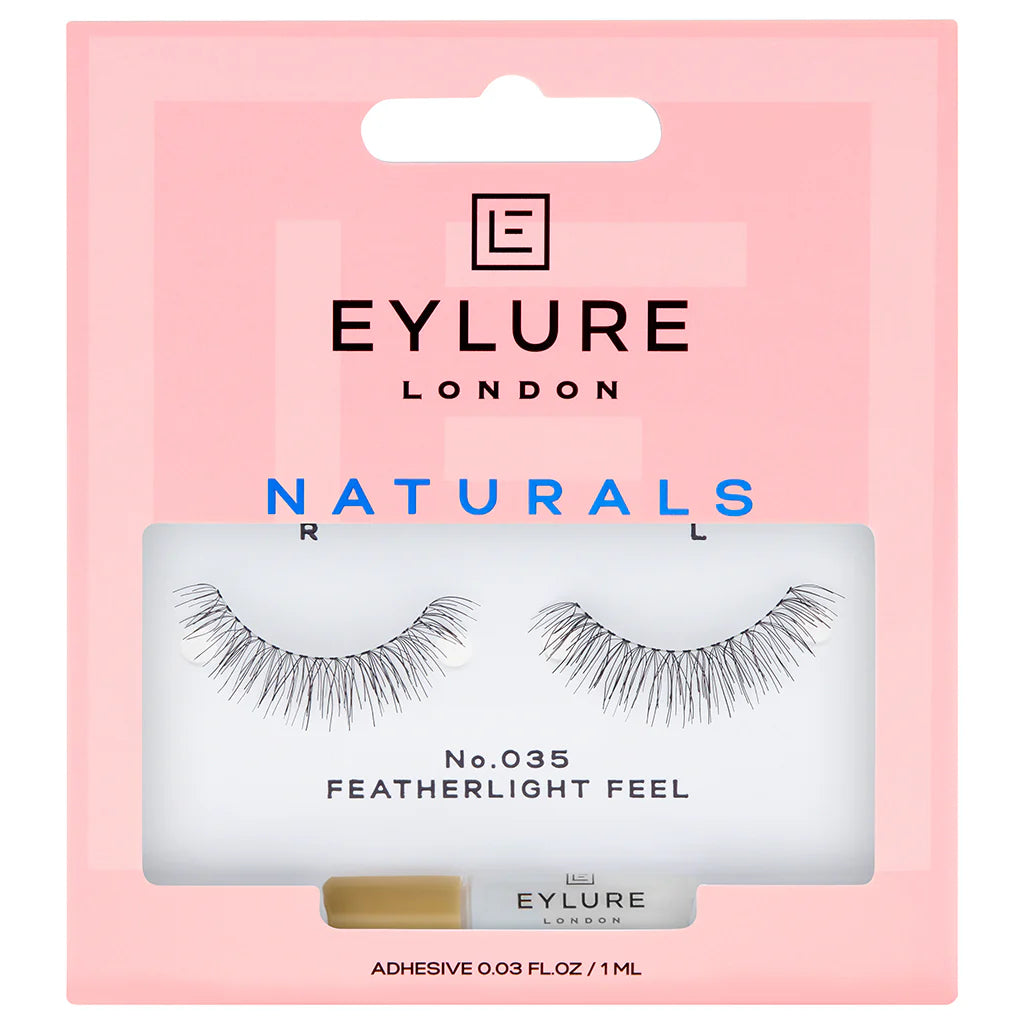 Eylure No.035 lengthening false lashes in box