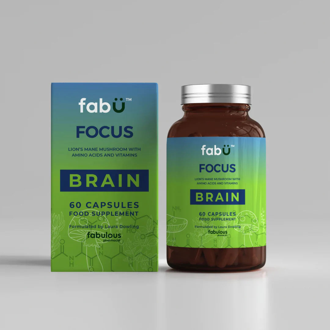 Fabu Focus Brain Food Supplement Capsules