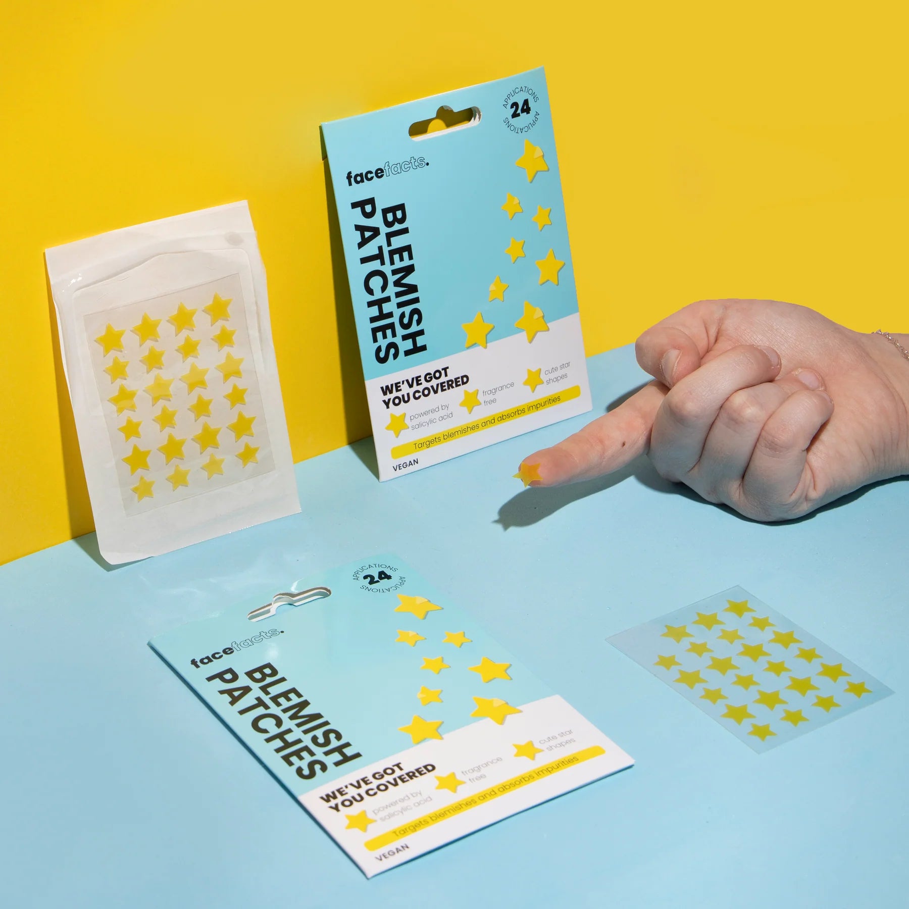 Face Facts Star Shaped Spot & Blemish Patches