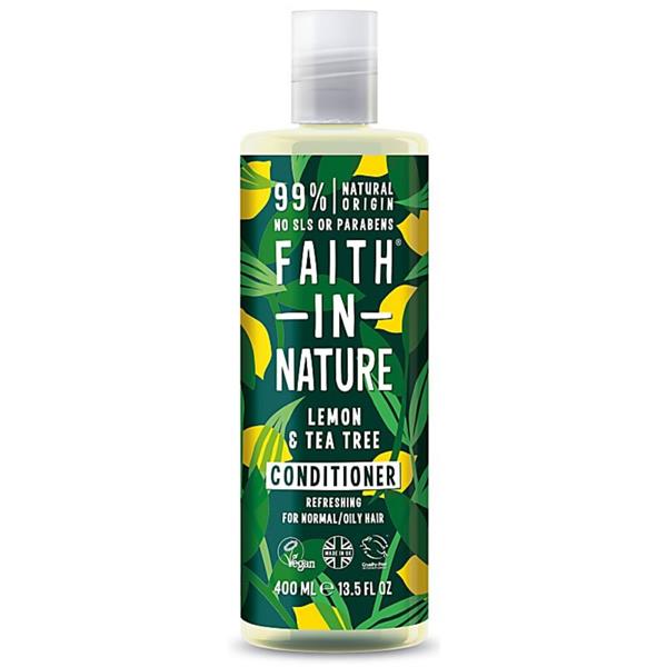 Faith In Nature Lemon And Tea Tree Refreshing Conditioner Normal /Oily Hair - 400ml
