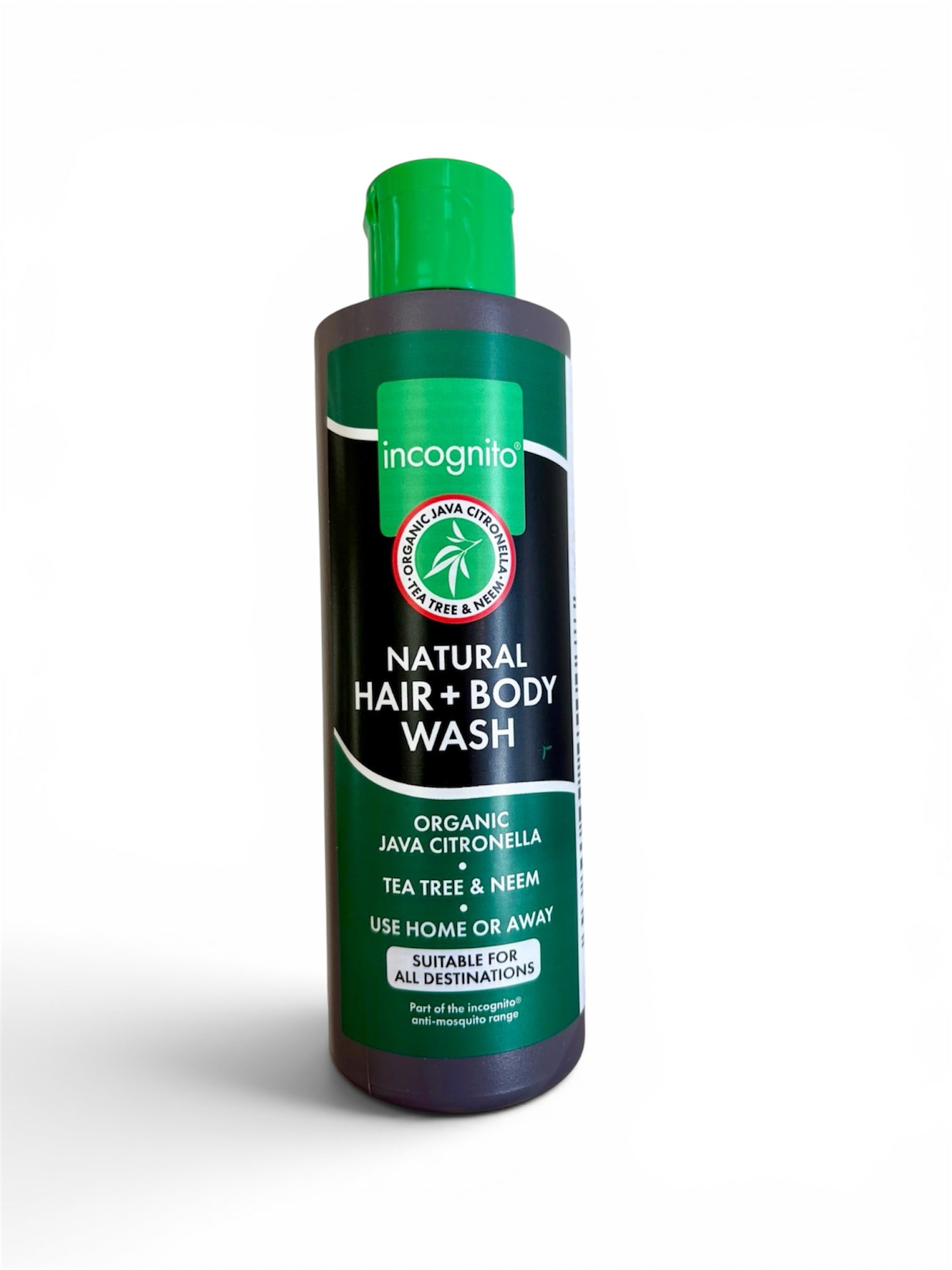 Incognito Anti Mosquito Hair and Body Wash 200ml