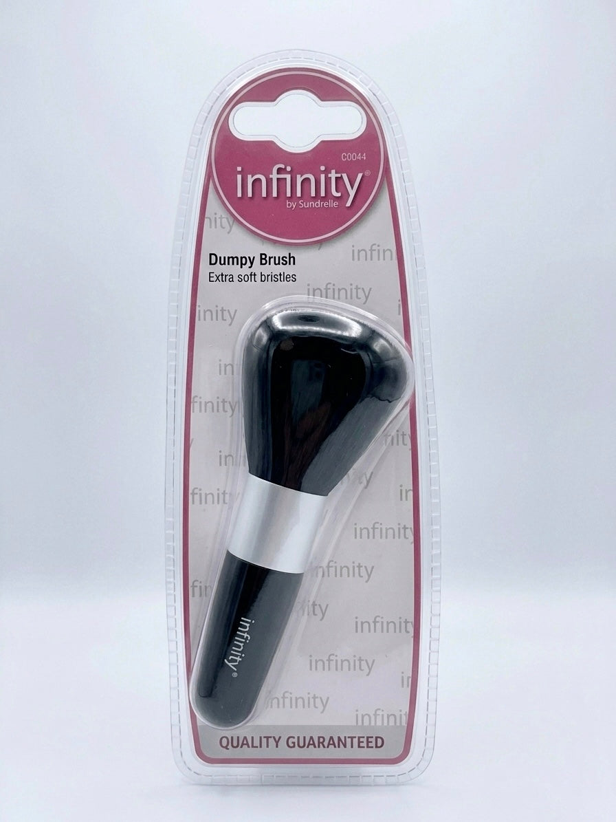 Infinity dumpy kabuki makeup powder brush soft bristles