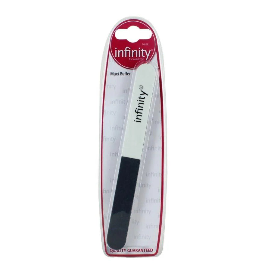 Infinity Maxi Nail Buffer - Black & White