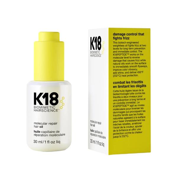 K18 Biomimetic Hairscience Molecular Repair Hair Oil