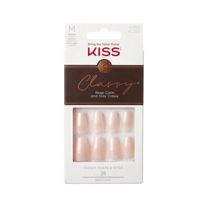 Kiss Classy Nails Cozy Meets Cute - 28Pk