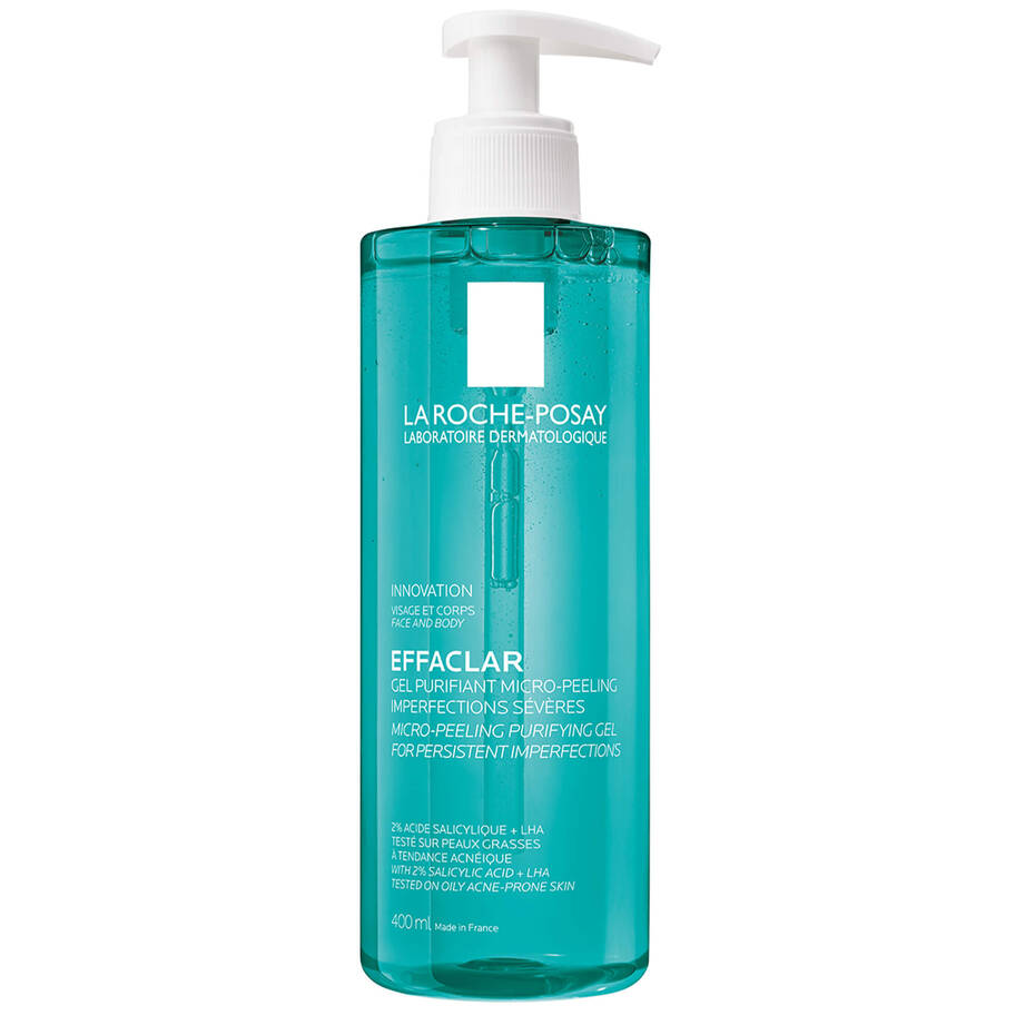 La Roche-Posay Effaclar Micro-Peeling Purifying Gel 400ml bottle