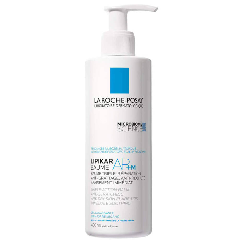 La Roche-Posay Lipikar Baume AP+M 400ml – body balm for dry, itchy, eczema-prone skin