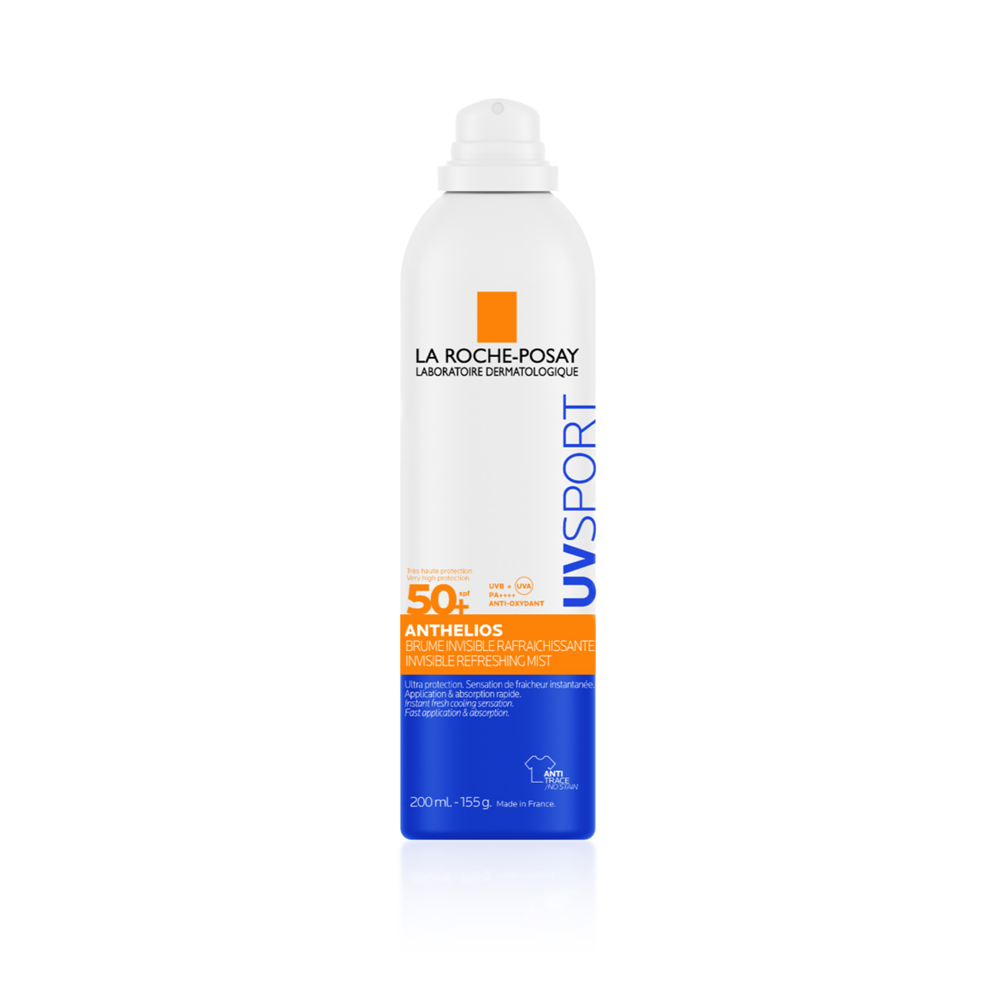 La Roche-Posay Anthelios UV Sport Invisible Mist SPF50+ spray for sensitive skin
