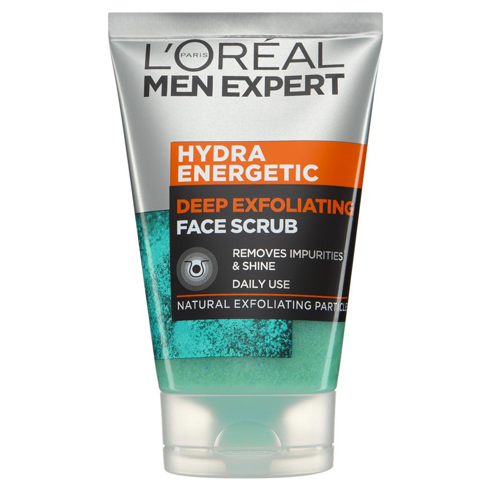 L’Oréal Men Expert Hydra Energetic Face Scrub For Tired Skin 100ml tube