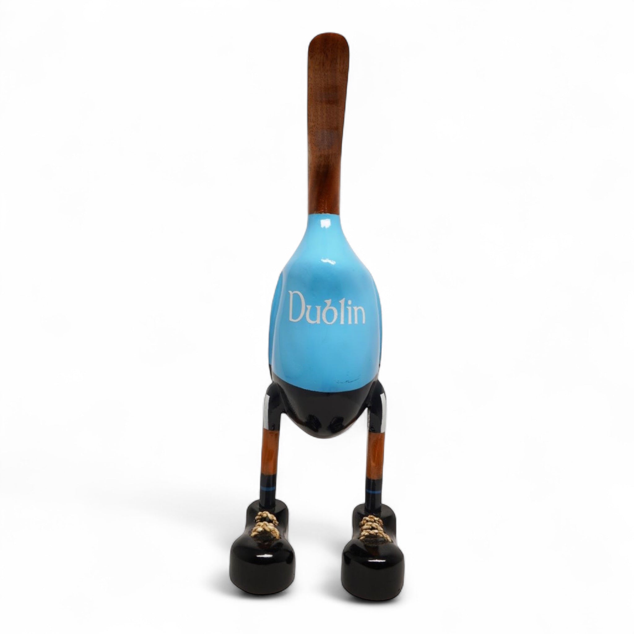 Eco-friendly handmade bamboo Dublin GAA duck gift